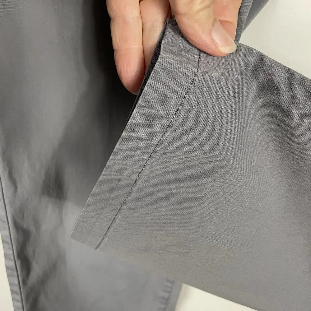 Birddogs Chino Pants Men's 30x28 Gray Stretch Performance Casual Golf Comfort